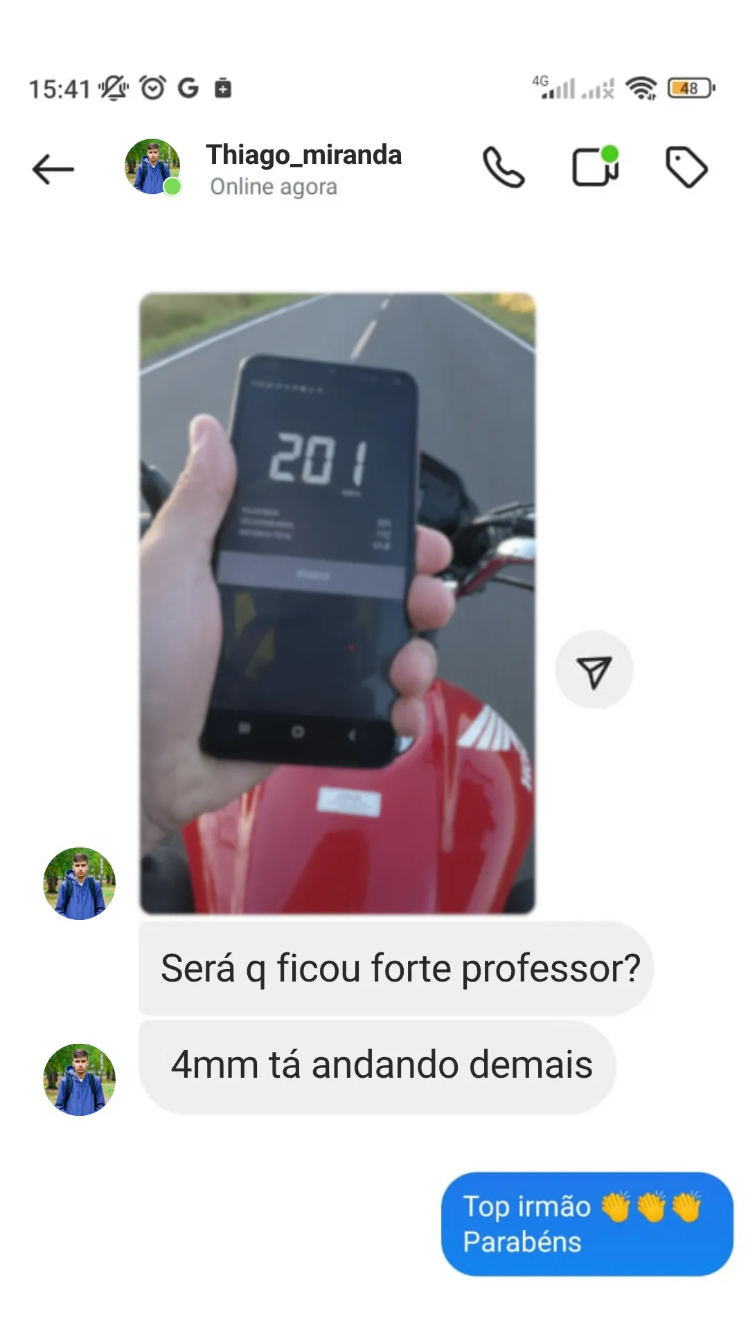 Depoimento de aluno 2