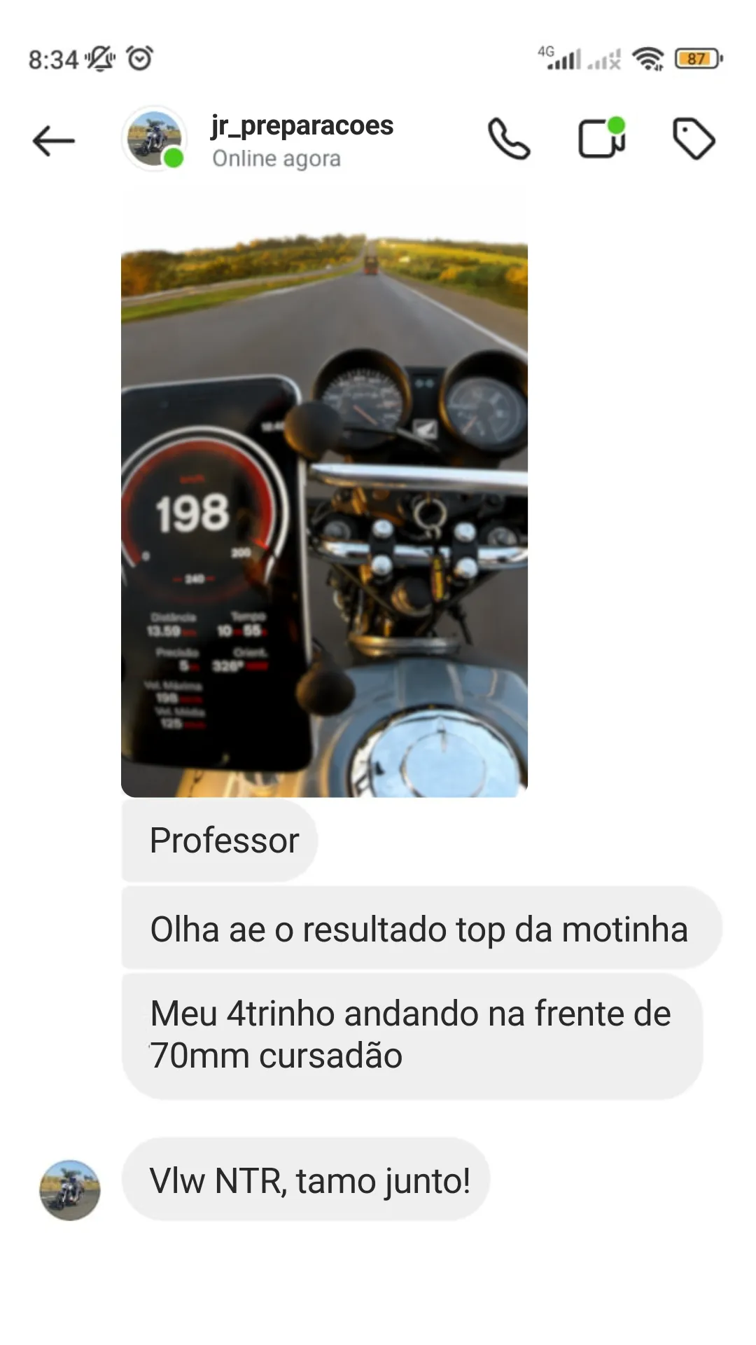 Depoimento de aluno 3